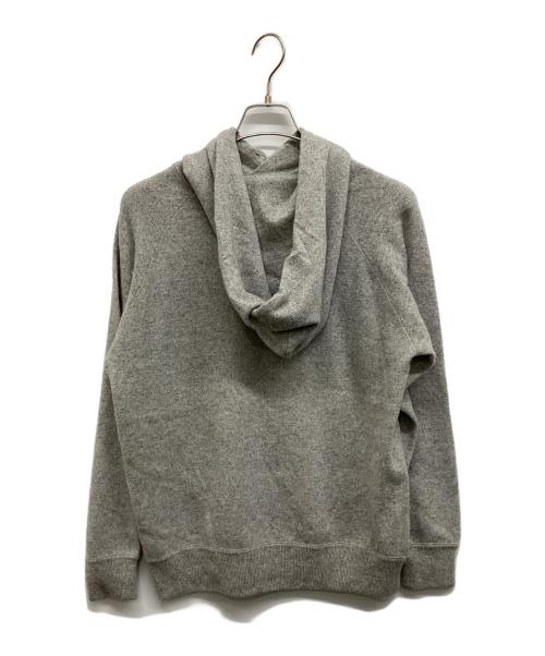 COMOLI（コモリ）COMOLI (コモリ) カシミヤニットパーカー グレー サイズ:2の古着・服飾アイテム