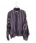 ISABEL ETOILE MARANT（イザベル）の古着「クロップドストライプシャツ」｜パープル