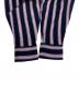 中古・古着 ISABEL ETOILE MARANT (イザベル) クロップドストライプシャツ パープル サイズ:34：5000円