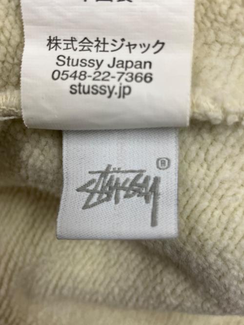 stussy（ステューシー）stussy (ステューシー) No Vacancy Inn (ノーバカンシーイン) スウェットパンツ クリーム サイズ:Mの古着・服飾アイテム