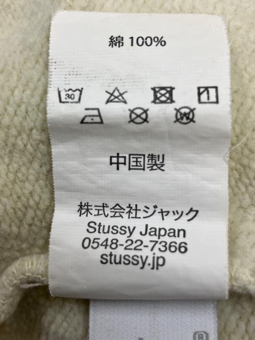 stussy（ステューシー）stussy (ステューシー) No Vacancy Inn (ノーバカンシーイン) スウェットパンツ クリーム サイズ:Mの古着・服飾アイテム