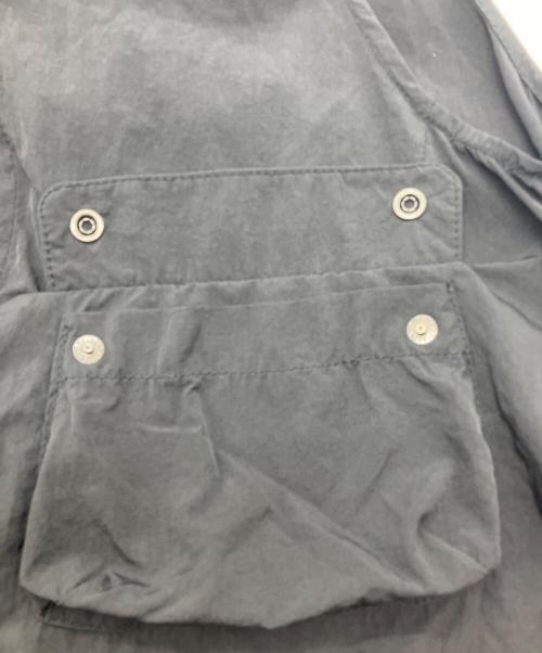 BEAMS BOY（ビームスボーイ）BEAMS BOY (ビームスボーイ) ナイロン タッサー C-1 ノースリーブ ワンピース ブラック サイズ:Freeの古着・服飾アイテム