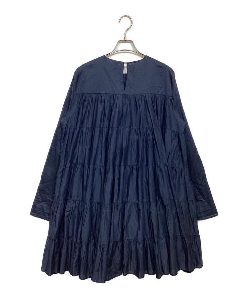 merlette（マーレット）merlette (マーレット) TOMORROW LAND (トゥモローランド) SOLIMAN ティアードワンピース ネイビー サイズ:XSの古着・服飾アイテム