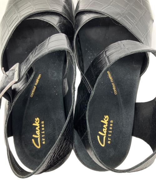 CLARKS（クラークス）CLARKS (クラークス) Orinoco Cross ブラック サイズ:24.0cmの古着・服飾アイテム
