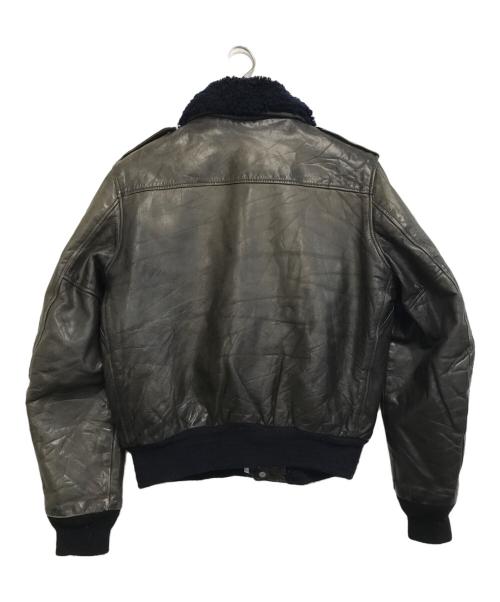 Schott（ショット）Schott (ショット) レザーフライトジャケット オリーブ サイズ:40の古着・服飾アイテム