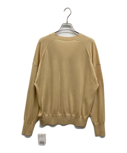 L'appartement（アパルトモン）L'Appartement (アパルトモン) WISH High Gauge V Neck Pullover ベージュ サイズ:Freeの古着・服飾アイテム