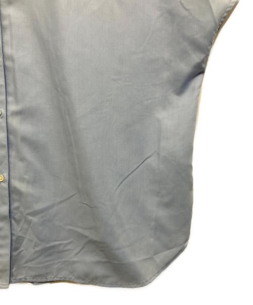 UNITED ARROWS（ユナイテッドアローズ）UNITED ARROWS (ユナイテッドアローズ) ミニフリルシャツ ブルー サイズ:Freeの古着・服飾アイテム