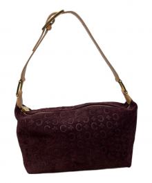 CELINE（セリーヌ）の古着「ワンショルダーバッグ マカダム」｜ボルドー