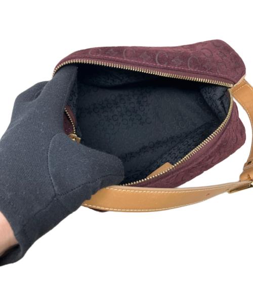 CELINE（セリーヌ）CELINE (セリーヌ) ワンショルダーバッグ マカダム ボルドーの古着・服飾アイテム