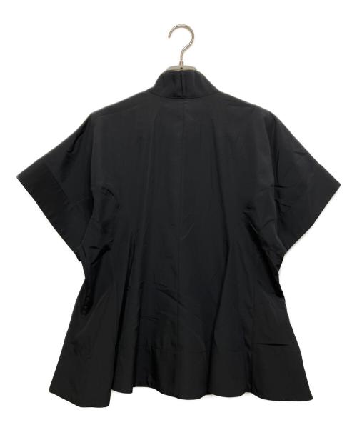 cccmalie（シーマリー）cccmalie (シーマリー) ペプラムブラウス ブラック サイズ:Freeの古着・服飾アイテム