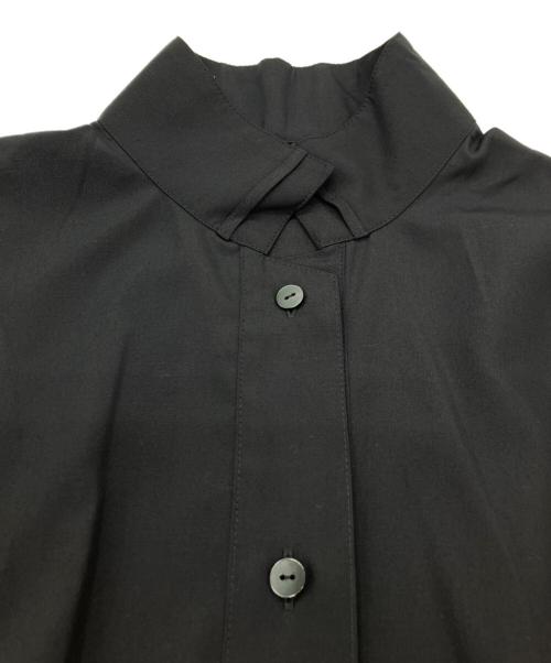 cccmalie（シーマリー）cccmalie (シーマリー) ペプラムブラウス ブラック サイズ:Freeの古着・服飾アイテム