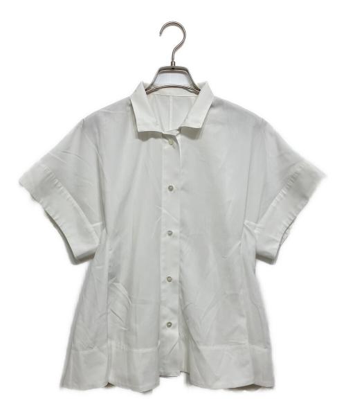 cccmalie（シーマリー）cccmalie (シーマリー) ペプラムブラウス ホワイト サイズ:Fの古着・服飾アイテム