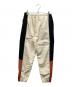 marine serre (マリーンセル) Panelled Track Pants ベージュ×ブラック サイズ:M：15000円