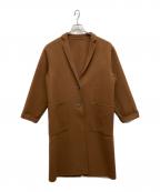 Demi-Luxe Beamsデミルクス ビームス）の古着「カシミヤ混 リバーコート」｜ブラウン