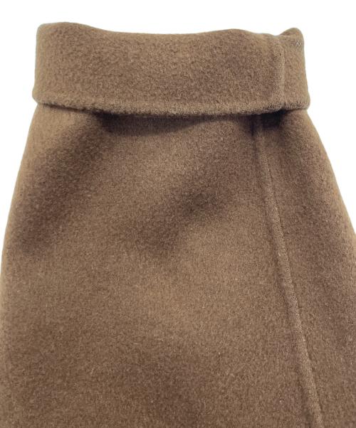 Demi-Luxe Beams（デミルクス ビームス）Demi-Luxe Beams (デミルクス ビームス) カシミヤ混 リバーコート ブラウン サイズ:36の古着・服飾アイテム