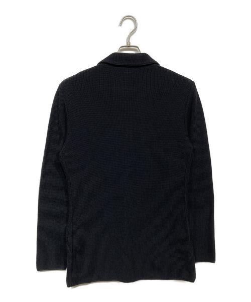 LARDINI（ラルディーニ）LARDINI (ラルディーニ) 2Bシングルニットジャケット ブラック サイズ:Sの古着・服飾アイテム