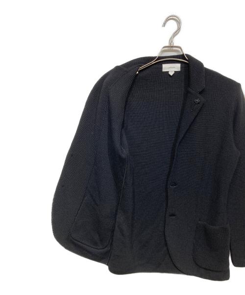 LARDINI（ラルディーニ）LARDINI (ラルディーニ) 2Bシングルニットジャケット ブラック サイズ:Sの古着・服飾アイテム