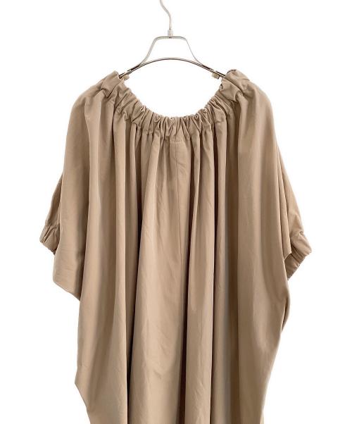 Sov.（ソブ）Sov. (ソブ) オーバーサイズワンピース ベージュ サイズ:Fの古着・服飾アイテム