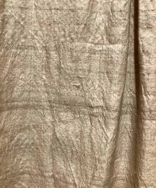 Urig（ウーリッヒ）Urig (ウーリッヒ) SILK BAND COLLAR SHIRT ベージュ サイズ:3の古着・服飾アイテム