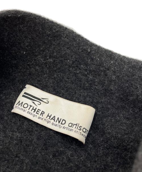 MOTHER HAND ARTISAN（マザーハンドアルチザン）MOTHER HAND ARTISAN (マザーハンドアルチザン) ウールアンゴラハイネックニット グレー サイズ:SIZE 6の古着・服飾アイテム