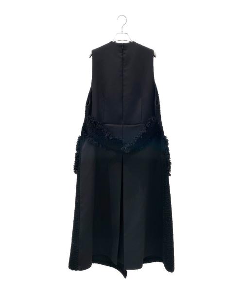 ADORE（アドーア）ADORE (アドーア) ブラックラメツィードワンピース ブラック サイズ:38の古着・服飾アイテム