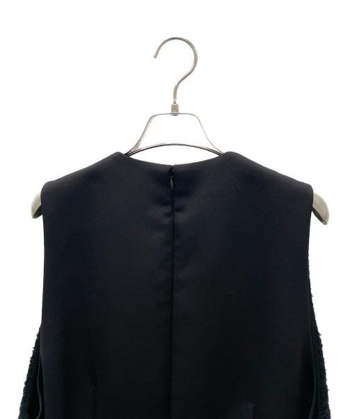 ADORE（アドーア）ADORE (アドーア) ブラックラメツィードワンピース ブラック サイズ:38の古着・服飾アイテム