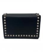 J&M DAVIDSONジェイ＆エム デヴィッドソン）の古着「3つ折り財布」｜ブラック