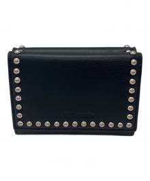 J&M DAVIDSON（ジェイ＆エム デヴィッドソン）の古着「3つ折り財布」｜ブラック