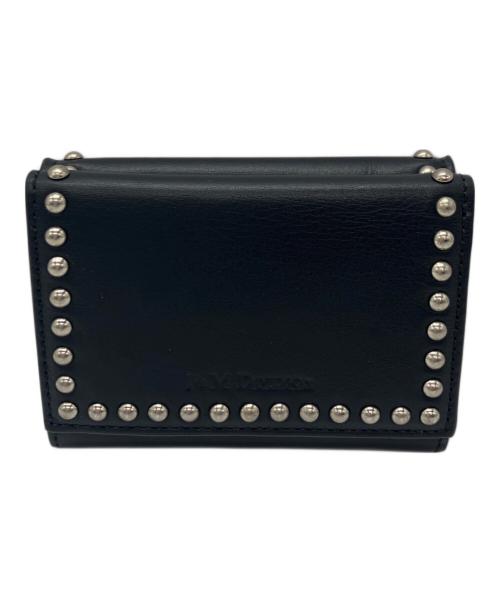 J&M DAVIDSON（ジェイ＆エム デヴィッドソン）J&M DAVIDSON (ジェイ＆エム デヴィッドソン) 3つ折り財布 ブラックの古着・服飾アイテム