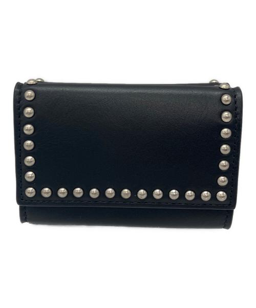 J&M DAVIDSON（ジェイ＆エム デヴィッドソン）J&M DAVIDSON (ジェイ＆エム デヴィッドソン) 3つ折り財布 ブラックの古着・服飾アイテム