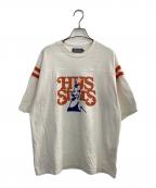 Hysteric Glamourヒステリックグラマー）の古着「HYS STARS Tシャツ」｜ホワイト