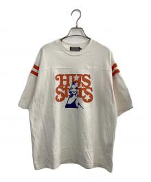 Hysteric Glamour（ヒステリックグラマー）の古着「HYS STARS Tシャツ」｜ホワイト