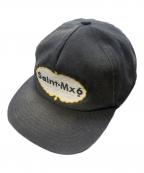 SAINT MICHAELセントマイケル）の古着「5PANNEL EAT ME CAP」｜ブラック