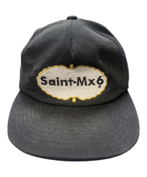 SAINT MICHAEL（セントマイケル）SAINT MICHAEL (セントマイケル) 5PANNEL EAT ME CAP ブラック サイズ:Freeの古着・服飾アイテム