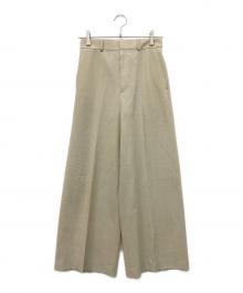 Plage（プラージュ）の古着「Washable Trousers パンツ」｜ベージュ