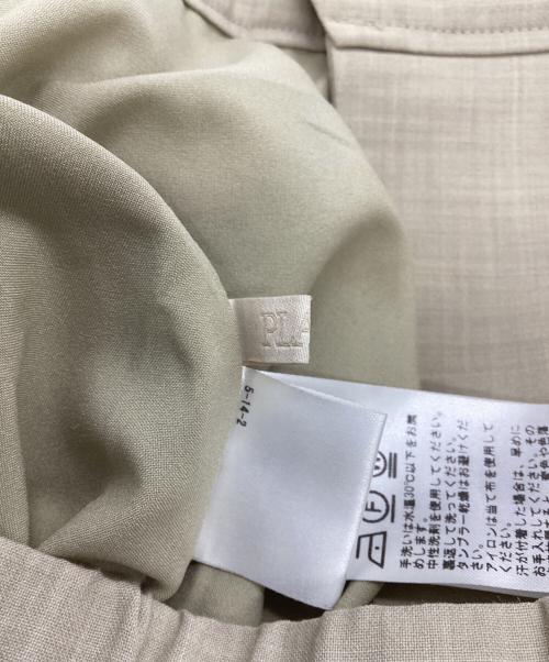 Plage（プラージュ）Plage (プラージュ) Washable Trousers パンツ ベージュ サイズ:36の古着・服飾アイテム