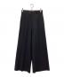 Plage（プラージュ）の古着「Washable Trousers パンツ」｜ブラック
