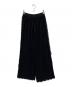 HeRIN.CYE (ヘリンドットサイ) Fringe wide knit pants ブラック サイズ:Free：6000円