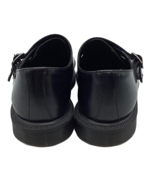 Dr.Martens（ドクターマーチン）Dr.Martens (ドクターマーチン) PANDORAダブルモンクストラップシューズ ブラック サイズ:36の古着・服飾アイテム