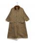 Barbour（バブアー）の古着「ガンクラブチェック ロングコート」｜ブラウン
