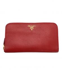 PRADA（プラダ）の古着「長財布」｜レッド