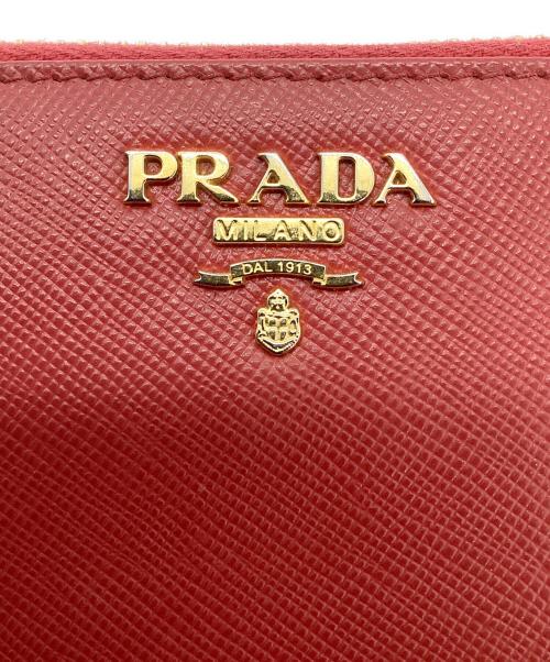 PRADA（プラダ）PRADA (プラダ) 長財布 レッドの古着・服飾アイテム
