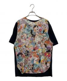 tsumori chisato×水木しげる（ツモリチサト×ミズキシゲル）の古着「ユニコ トリプルコラボ カットソー」｜ネイビー