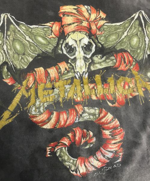 バンドTシャツ（バンドTシャツ）バンドTシャツ (バンドTシャツ) 90s METALLICA(メタリカ) バンドTシャツ ブラック サイズ:Lの古着・服飾アイテム