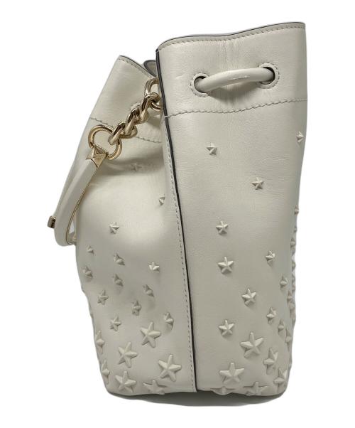 JIMMY CHOO（ジミーチュウ）JIMMY CHOO (ジミーチュウ) 2WAYバッグ ホワイトの古着・服飾アイテム