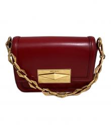 JIMMY CHOO（ジミーチュウ）の古着「2WAYショルダーバッグ」｜レッド