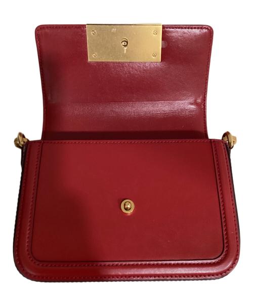 JIMMY CHOO（ジミーチュウ）JIMMY CHOO (ジミーチュウ) 2WAYショルダーバッグ レッドの古着・服飾アイテム