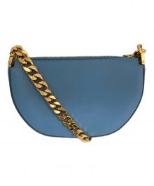 BURBERRY（バーバリー）の古着「ミニ オリンピアバッグ」｜ライトブルー