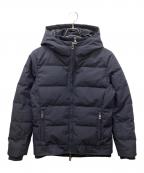 AKM Contemporaryエーケーエムコンテンポラリー）の古着「ASO-829 スタンドネックレイヤードダウンジャケット」｜ネイビー
