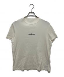 Maison Margiela（メゾンマルジェラ）の古着「ミニロゴ Tシャツ」｜アイボリー